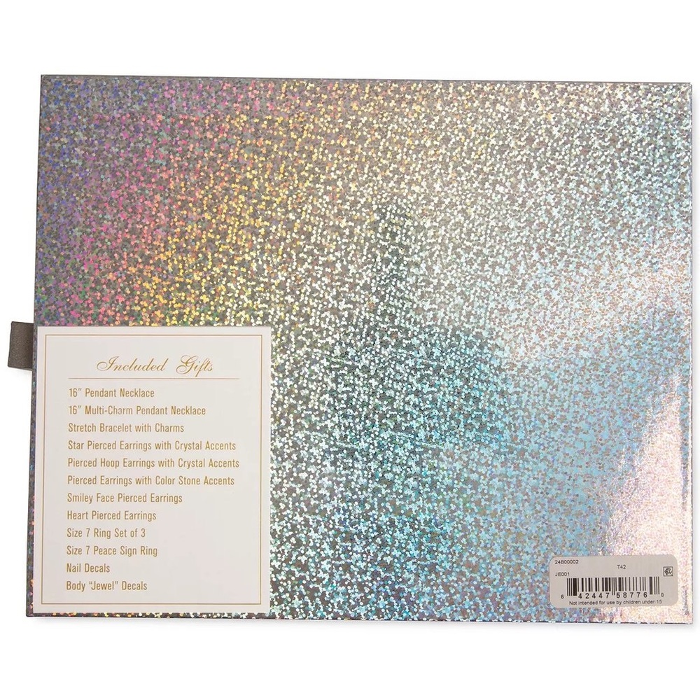 NWT Macy’s 12-Pc. Holographic Advent Calendar Twelve Days of Smiles Gift Set - Picture 2 of 14